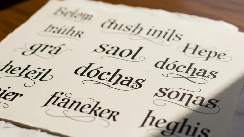 22 Meaningful Irish Word Tattoos Explained