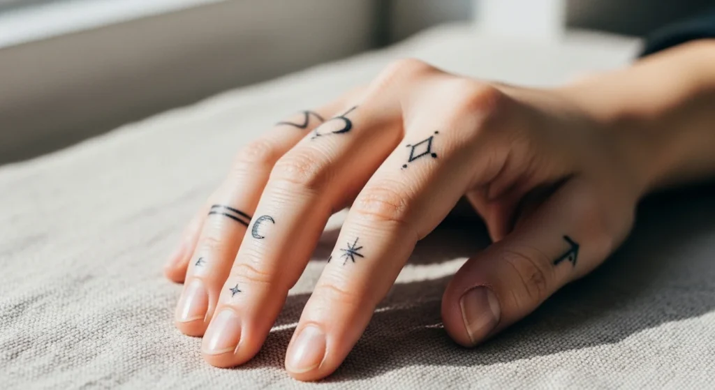 23 Cute Finger Tattoo Ideas That Feel Small but Powerful