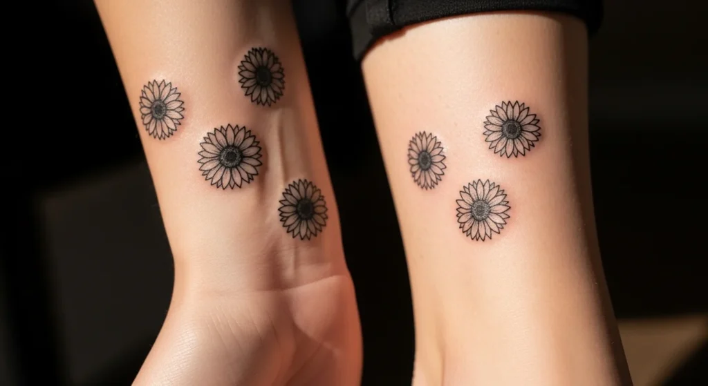 24 Cute Small Sunflower Tattoo Ideas That Are Subtle but Stunning