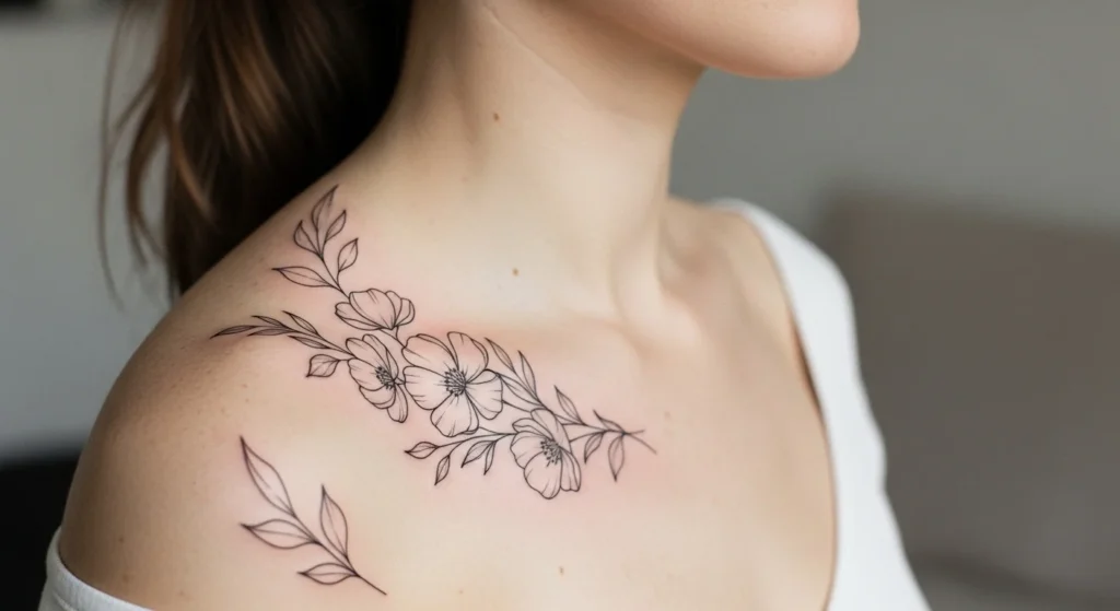 How to Get a Fine Line Tattoo on the Shoulder