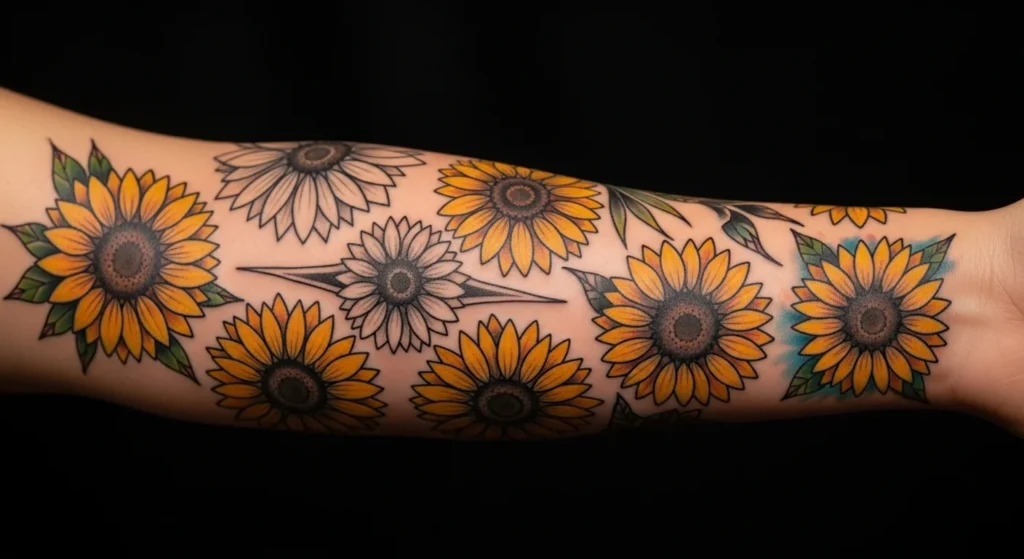 24 Stunning Sunflower Tattoo Ideas That Look Good on Everyone