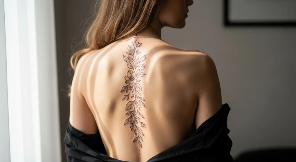 How to Get a Fine Line Tattoo on the Back