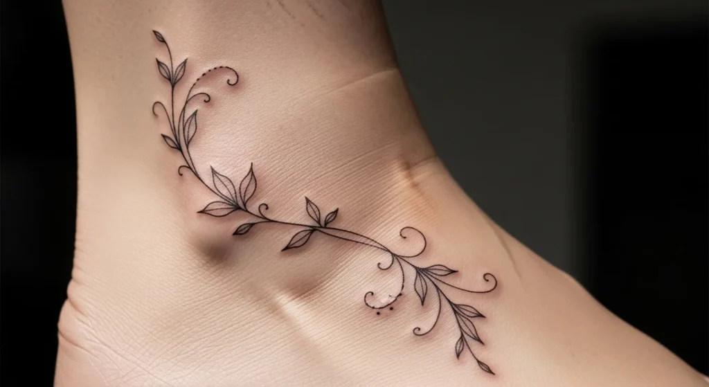 How to Get a Fine Line Tattoo on the Ankle