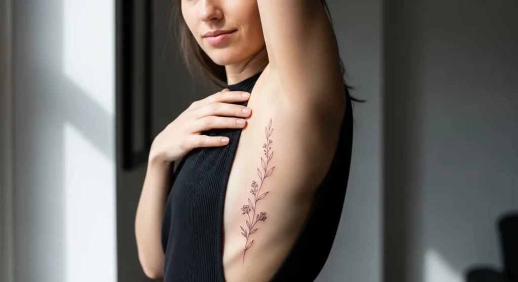 How to Get a Fine Line Tattoo on the Ribs