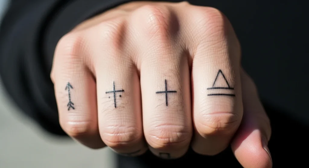 24 Cool Finger Tattoo Ideas for Men That Look Clean and Bold