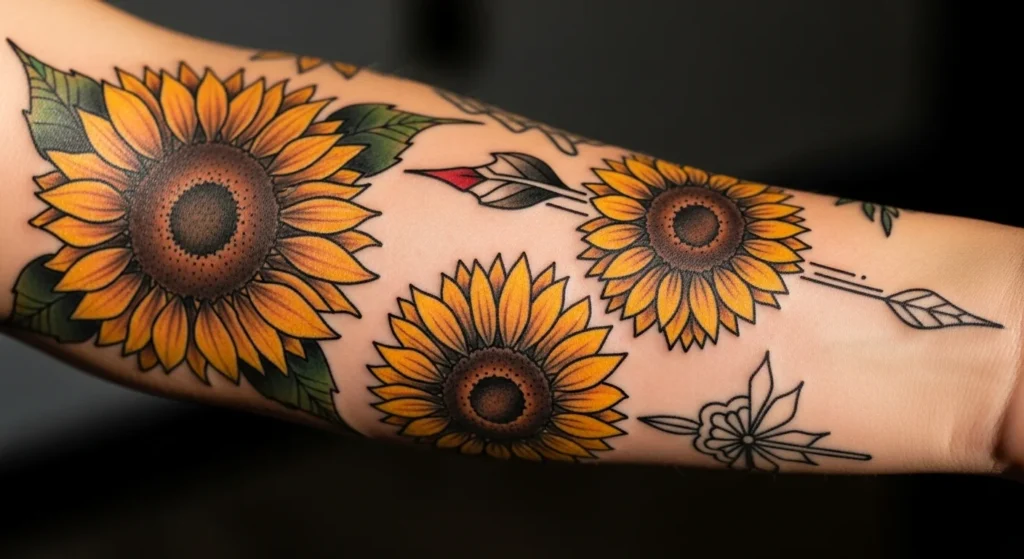24 Meaningful Sunflower Tattoo Ideas With a Name That Feel Personal